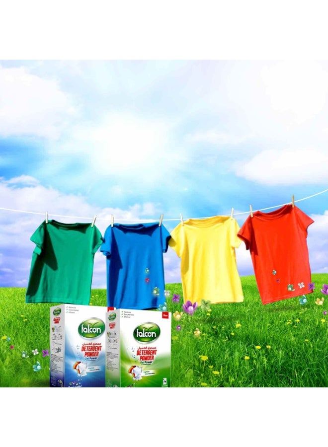 Falcon Oxi Power Detergent Powder Floral Scent Brightens Colored & White 3 Kg - Image 2